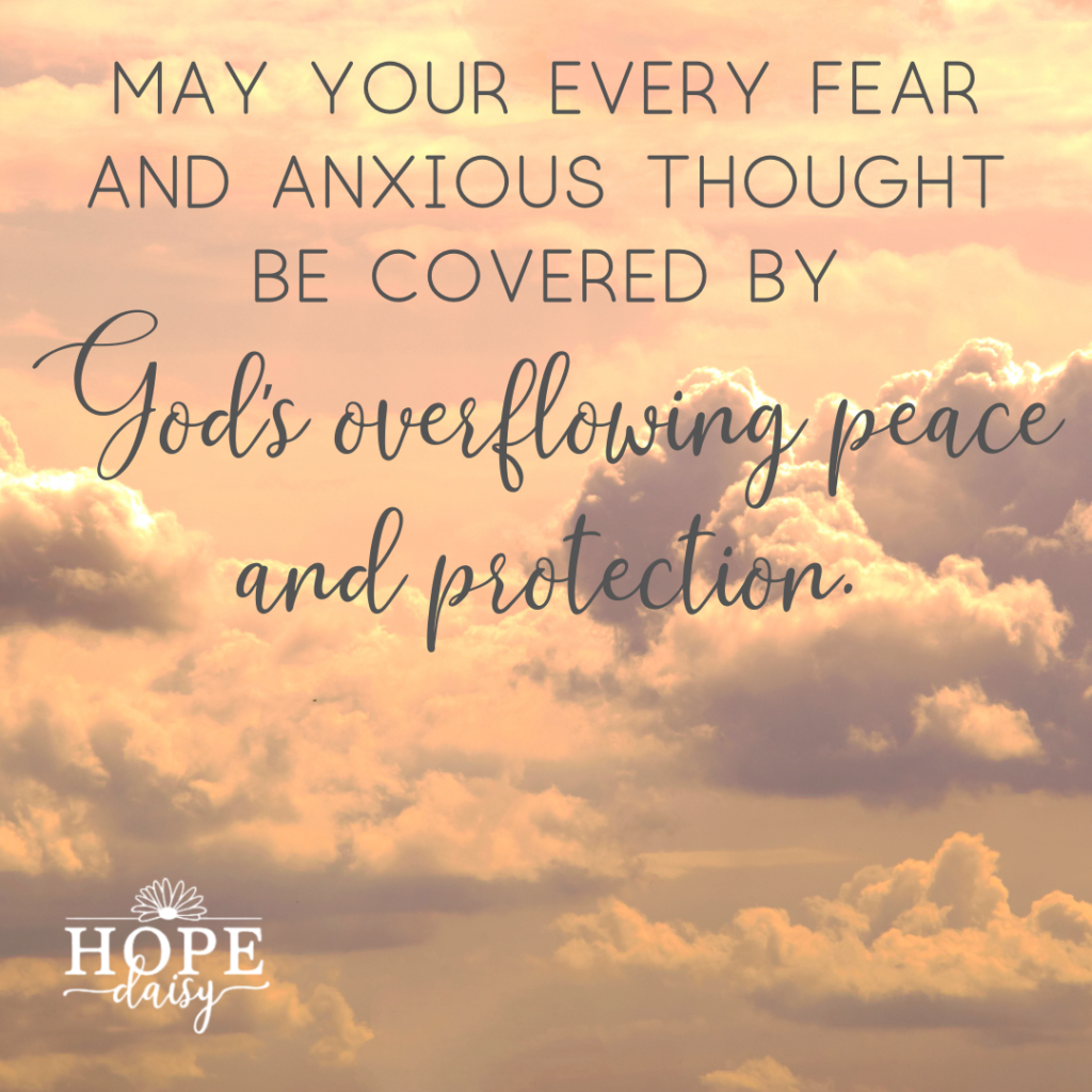 Hope Daisy Isaiah 41:10 Gods peace and protection